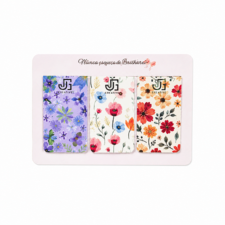 Marca Páginas Imantado - Flores