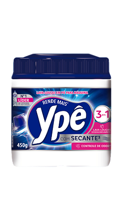 DETERGENTE EM PÓ P/ MÁQUINA DE LAVAR LOUÇAS - Ypê - 450g