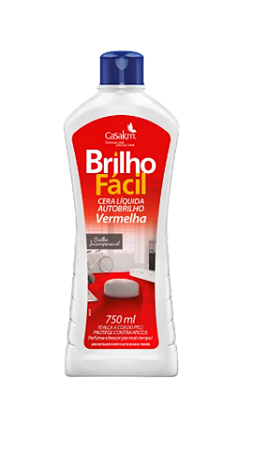 CERA LÍQUIDA VERMELHA - Brilho Fácil - 750mL