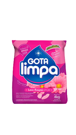 LAVA ROUPAS EM PÓ HARMONIA - Gota Limpa - 4Kg