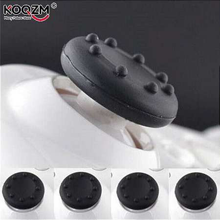 Tampa de silicone de borracha para controle analógico, capa para xbox 360, ps3,