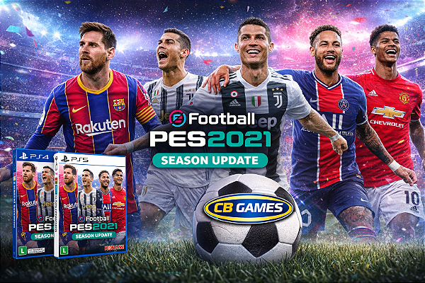 PES 21 COM ATUALIZAÇÃO - PS4/PS5 -MIDÍA DIGITAL