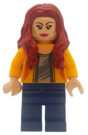 LEGO® April O'Neil - Hair Down - NOVO - Original - PB00030