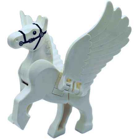 LEGO® Cavalo Alado - Pegasus - White - NOVO - Original - PB00034