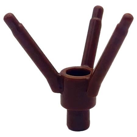 LEGO® Planta - Flor - Galho - Reddish Brown - NOVO - Original - PB00040