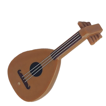 LEGO® - Alaúde Medieval- Bandolim - NOVO - Original - PB00110