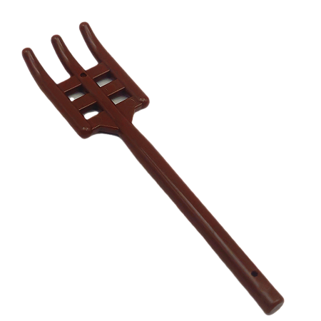 LEGO® Garfo Agrícola - Reddish Brown - NOVO - Original - PB00117