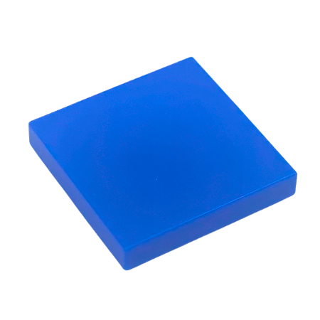 LEGO® Tile 2 x 2 - Blue - NOVO - Original - PB00142
