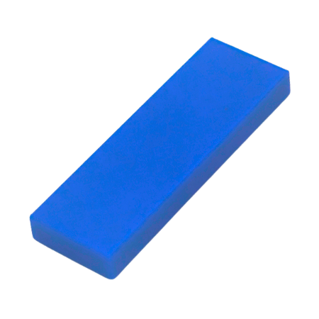 LEGO® Tile 1 x 3 - Blue - NOVO - Original - PB00144