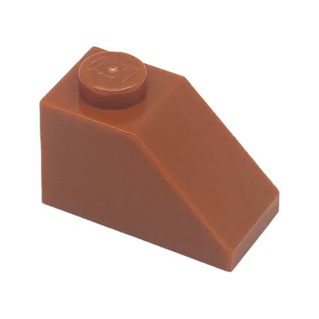 LEGO® Slope 45 2 x 1 - Dark Orange - NOVO - Original - PB00146