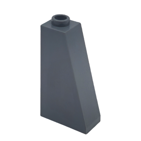 LEGO® Slope 75 2 x 1 x 3 Dark Bluish Gray NOVO - PB00156 NOVO - Original - PB00156