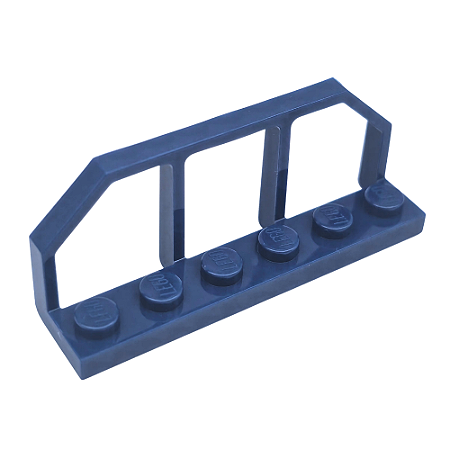LEGO® Plate Modificada 1 x 6 Dark Blue NOVO Original | PB00168