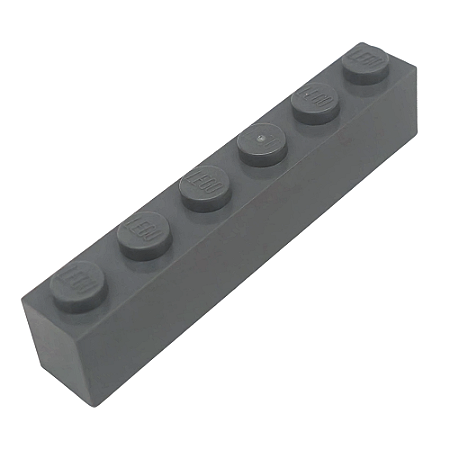 LEGO® Brick 1 x 6 Dark Bluish Gray NOVO Original | PB00206