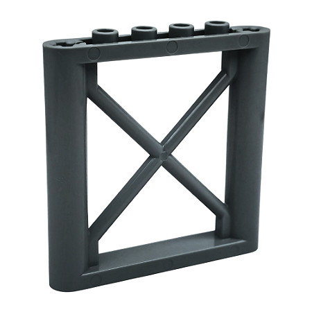 LEGO® Treliça 1 x 6 x 5 Dark Bluish Gray NOVO Original | PB00208