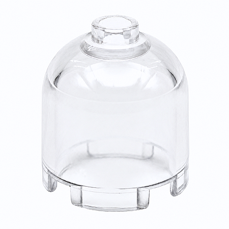 LEGO® Brick Redondo 2 x 2 Dome Trans-Clear NOVO Original | PB00212