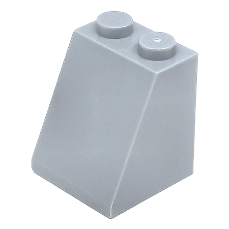 LEGO® Slope 65 2 x 2 x 2 Light Bluish Gray NOVO Original | PB00217