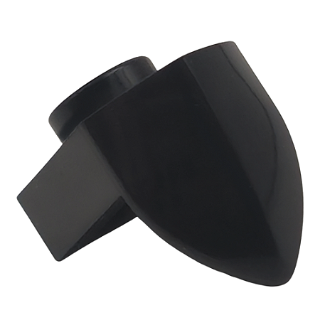 LEGO® Plate 1 x 1 Dente Vertical Black NOVO Original | PB00219