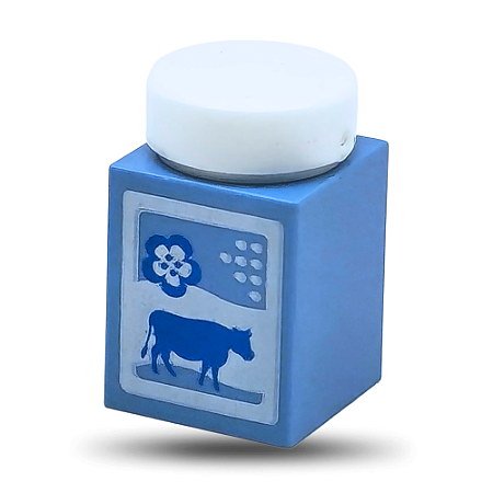 LEGO® Caixa de Leite Medium Blue NOVO Original | PB00250