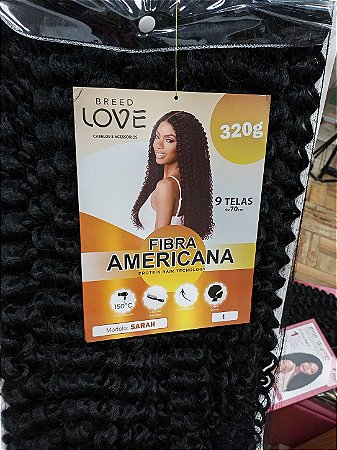 Cabelo Sarah para crochet braids