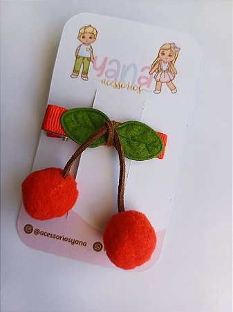 Hair clip Cerejinha