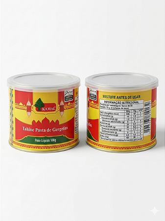 Tahine Pasta de Gergelim KAMAL 500g