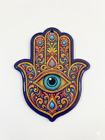 Mão de Fatima Decorativa de Parede