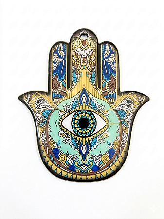 Mão de Fatima Decorativa de Parede