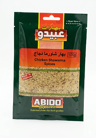 Tempero Chicken Spices Abido 100g para Frango