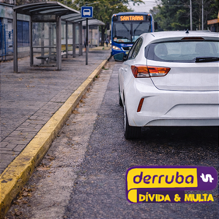 181 - ⅩⅢ – Estacionar o veículo no ponto de embarque/desembarque de passageiros de transporte coletivo