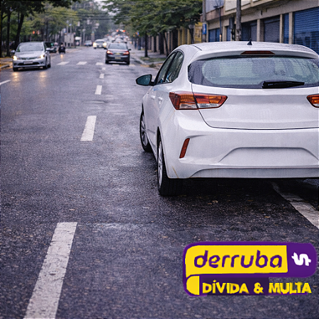 181 - ⅩⅤ – Estacionar o veículo na contramão de direção