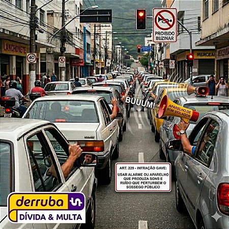 229 - Usar alarme ou aparelho que produza sons e ruído que perturbem o sossego público