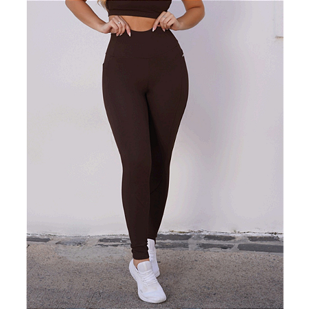 Calça legging Fitness Zero Transparência Alta Compressão alto Conforto