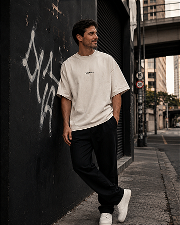 Camisa Oversized Perola Malha Suedine premium