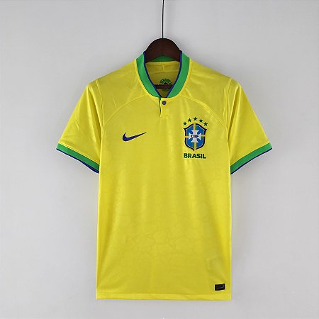 Camisa Brasil Nike 2022 Torcedor Masculina