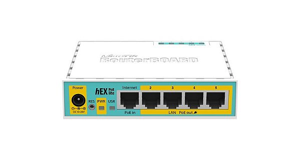 Routerboard Rb 750 Upr2 Hex Poe Lite 650mhz Mikrotik