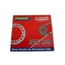 Kit Relação Xre 300 Hamp C/retentor Original Honda