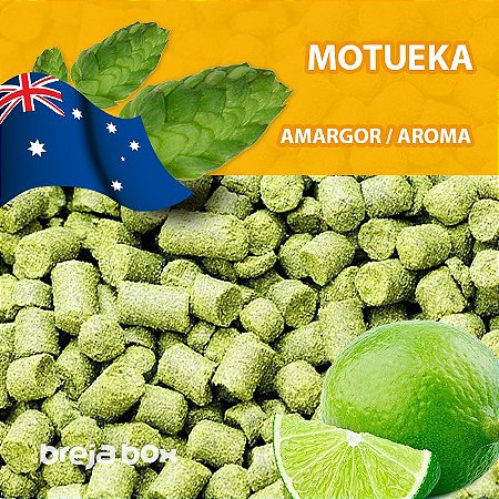Lúpulo Motueka - kilo em pellet | Breja Box
