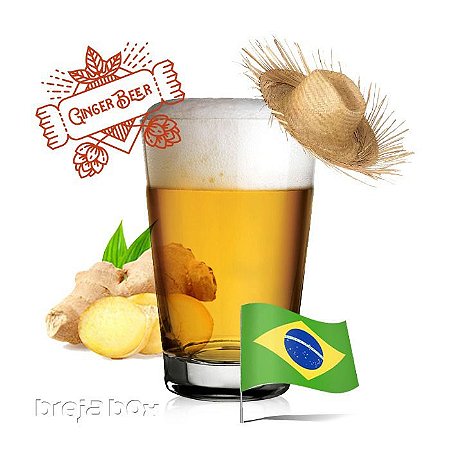 Ginger Beer kit receita - Breja Box