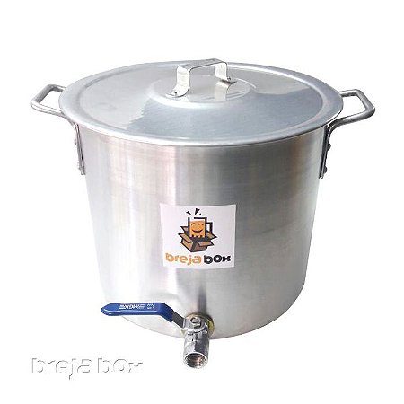 Panela Cervejeira 15 litros para mostura / fervura - Breja Box