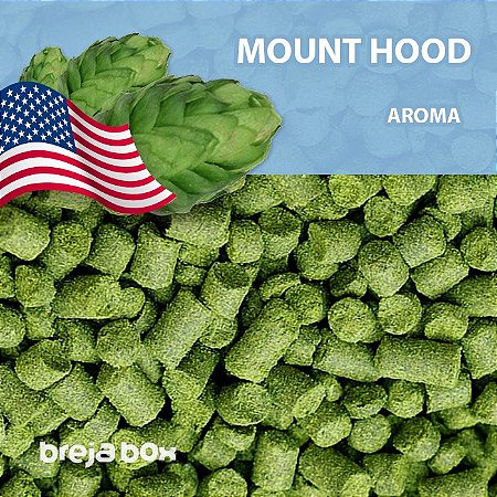 Lúpulo Mount Hood (Mt. Hood) - 50g em pellet