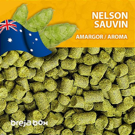 Lúpulo Nelson Sauvin - 50g em pellet | Breja Box