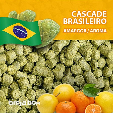 Lúpulo Cascade Nacional - 50g em pellet
