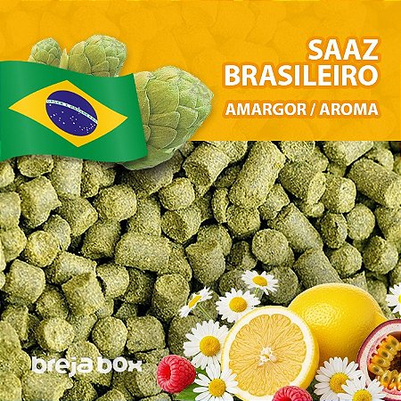 Lúpulo Saaz Nacional - 50g em pellet