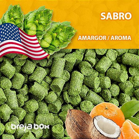 Lúpulo Sabro - 50g em pellet