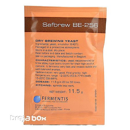 Fermento Safbrew BE-256 - Fermentis Breja Box