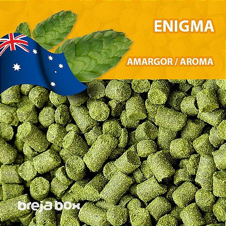 Lúpulo Enigma - 50g em pellet Breja Box