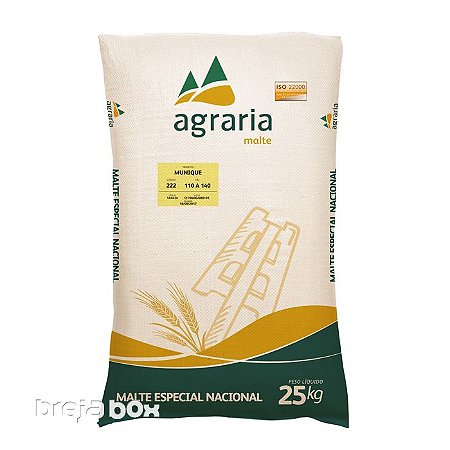 Saca de Malte Munich Agrária 25kg | 15 EBC - Breja Box