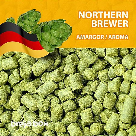 Lúpulo Northern Brewer - 50g em pellet