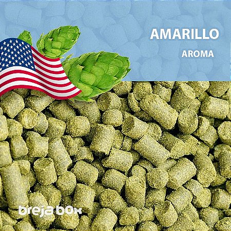 Lúpulo Amarillo - 1 kilo em pellet