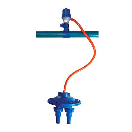 Bomba pneumática plástica para transferência de leite